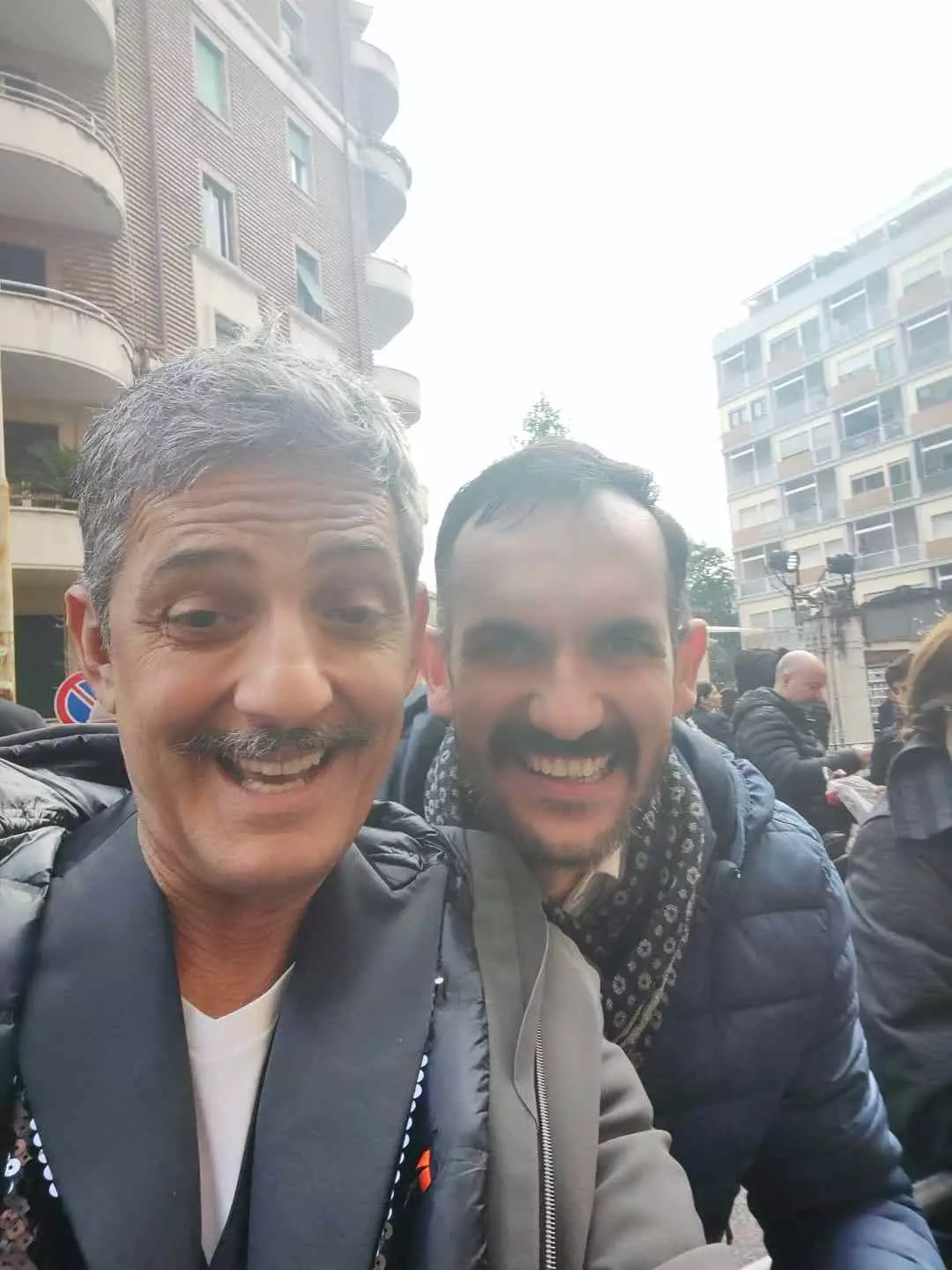 Con l'amico Rosario Fiorello